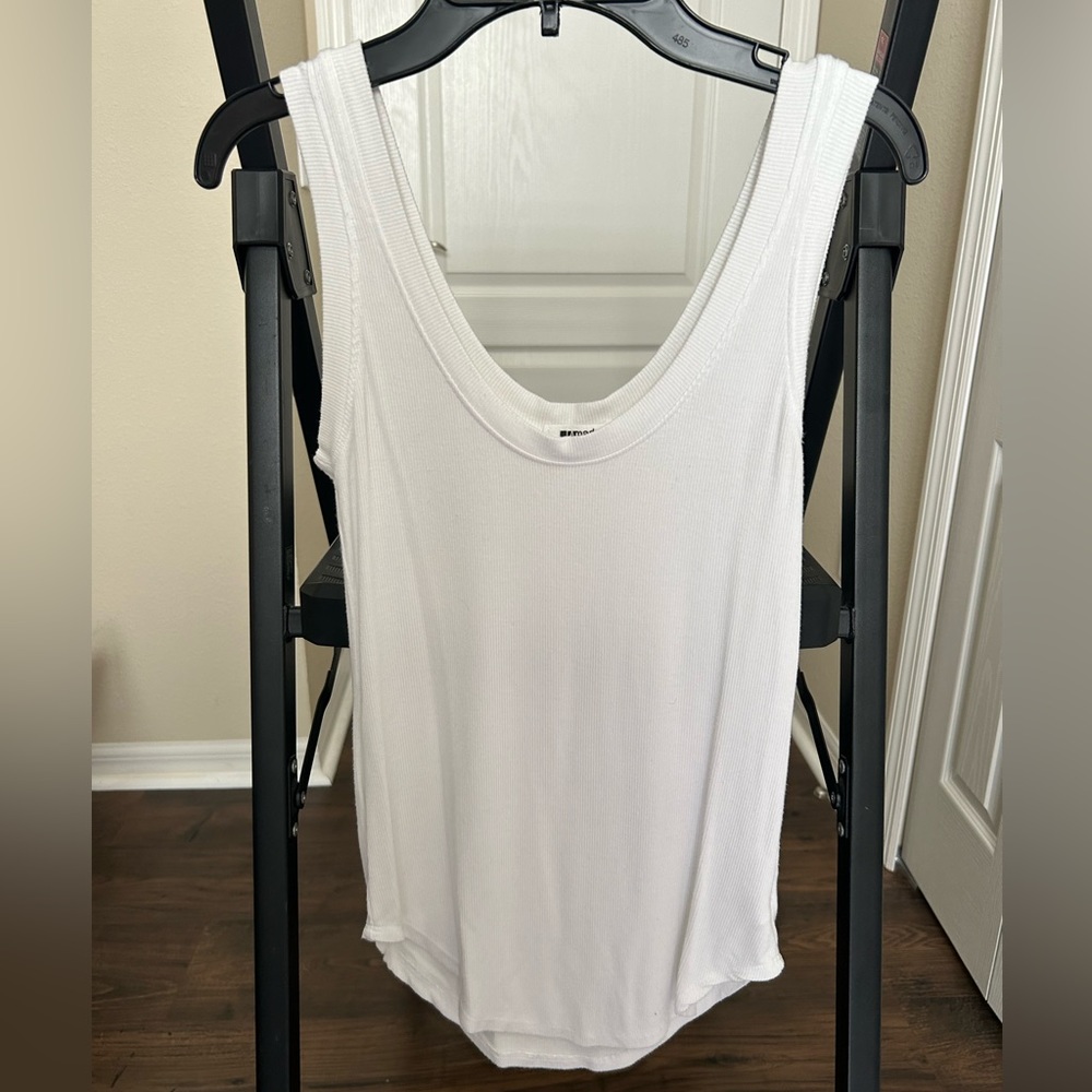 White tank top